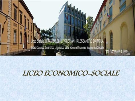 liceo economico sociale aree